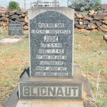 BLIGNAUT Judie 1946-1949