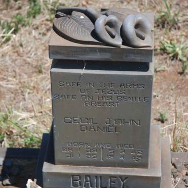 BAILEY Cecil John Daniël 1939-1939 :: BAILEY Cecil John Daniël 1942-1942