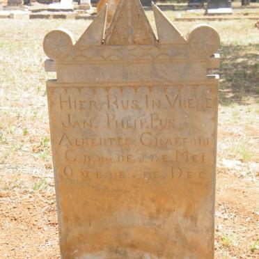CRAFFORD Jan Philippus Albertes 186?-1869