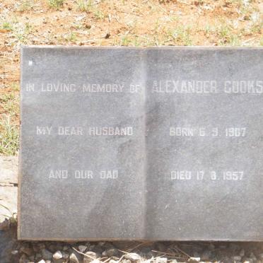 COOKS Alexander 1907-1957