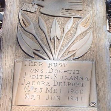 DELPORT Judith Susanna Jacoba 1940-1941