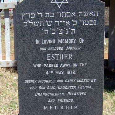 JEDEIKIN Esther -1972
