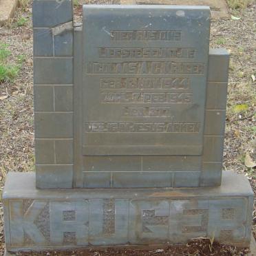 KRUGER Nicolaas A.C. 1944-1945