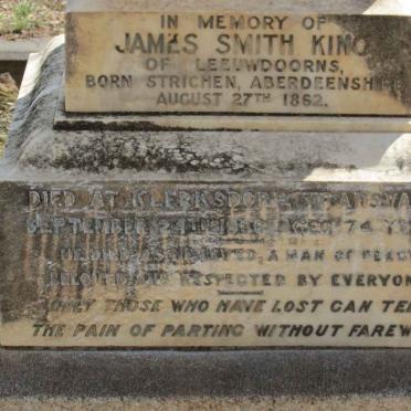 KING James Smith 1862-1936