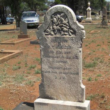 KRUGER N.T. 1897-1916