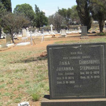 KOTZEE Christoffel Stephanus 1870-1943 &amp; Anna Johanna JACOBS 1876-1958