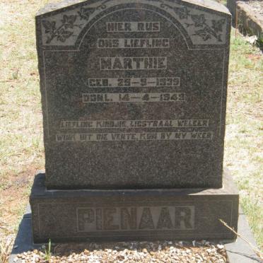 PIENAAR Marthie 1939-1949