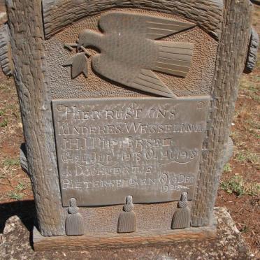 PIETERSE Wesselina J.H.J. 1918-1918 :: PIETERSE ? -1925