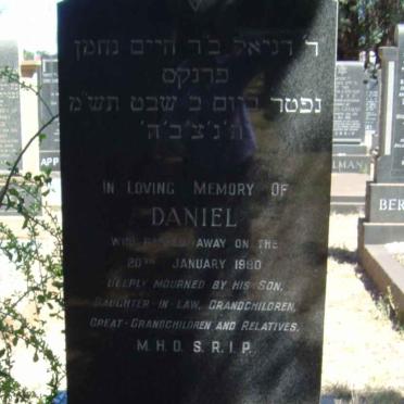 FRANKS Daniel -1980