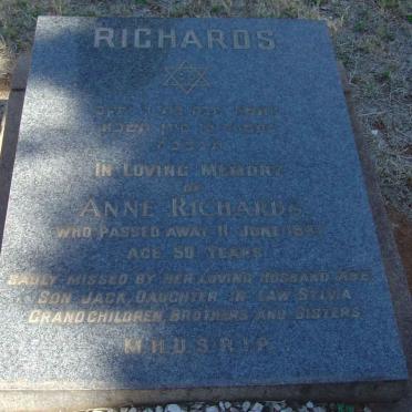 RICHARDS Anne -1961