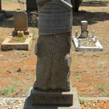RENSBURG Johannes Andries, van 1852-1929 &amp; Jacoba Magrieta DU PLESSIS 18??-1944