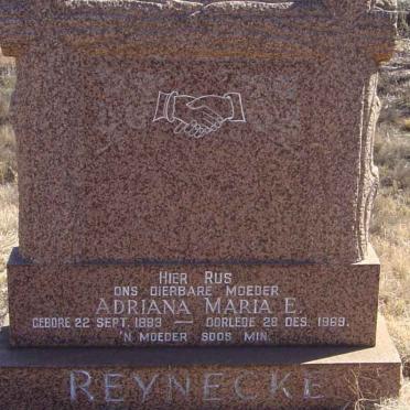 REYNECKE Adriana Maria E. 1883-1969