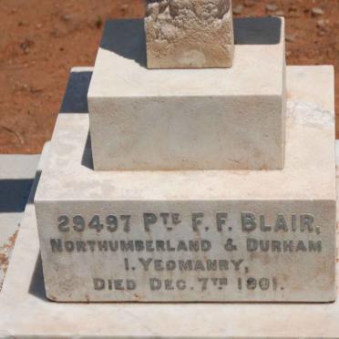 BLAIR F.F. -1901