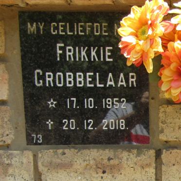 GROBBELAAR Frikkie 1952-2018