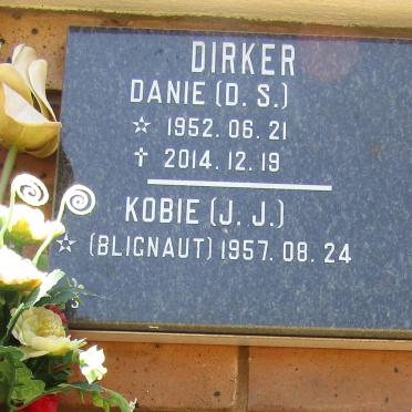 DIRKER D.S. 1952-2014 &amp; J.J. BLIGNAUT 1957-
