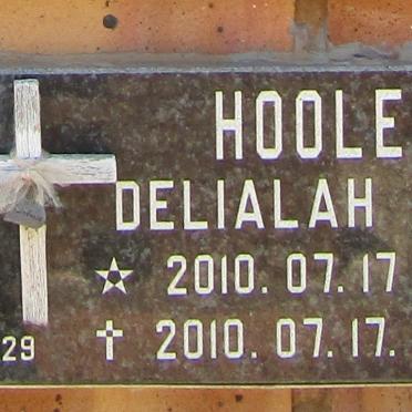 HOOLE Delialah 2010-2010