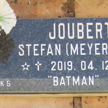 JOUBERT Stefan 2019-2019