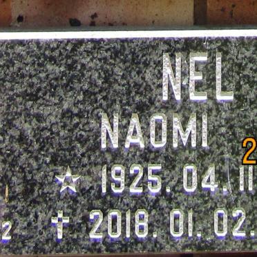 NEL Naomi 1925-2018