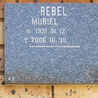 REBEL Muriel 1931-2006