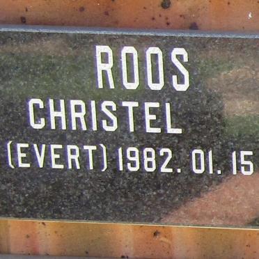 ROOS Christel nee EVERT 1982-