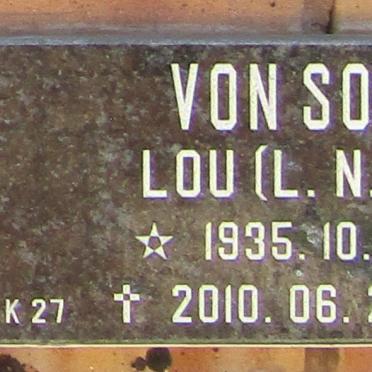 SOLMS L.N., von 1935-2010