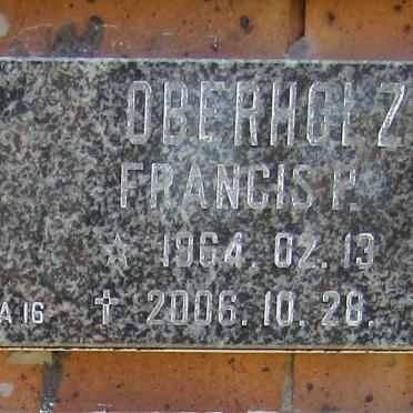 OBERHOLZER Francis P. 1964-2006