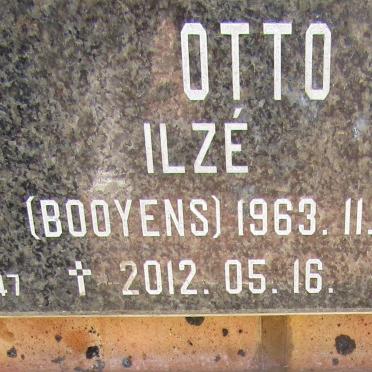 OTTO Ilzé nee BOOYENS 1963-2012