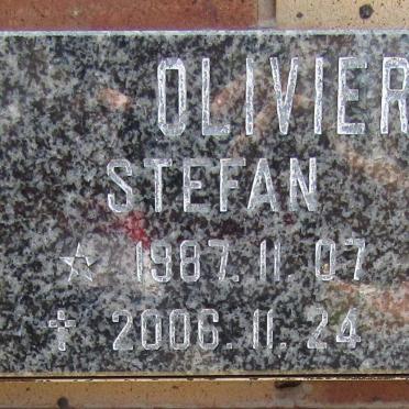OLIVIER Stefan 1987-2006