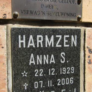 HARMZEN Anna S. 1929-2006