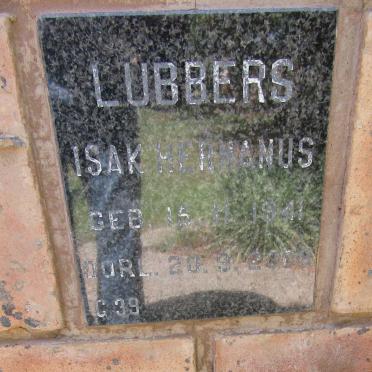 LUBBERS Isak Hermanus 1941-2009