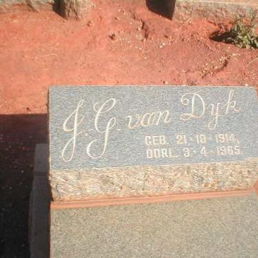 DYK J.G., van 1914-1965