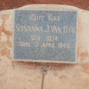 DYK Susanna J., van 1874-1949