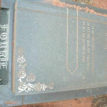 FOURIE Heiletjie Levina Helena Catharina geb. POTGIETER