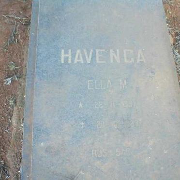 HAVENGA Ella M.