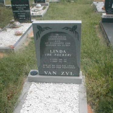 ZYL Linda, van nee DE NECKER 1946-2001