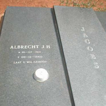 JACOBS Albrecht J.H. 1914-2003