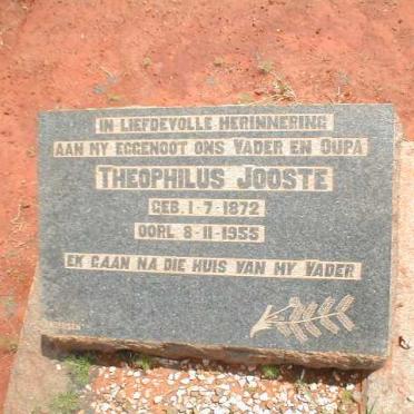 JOOSTE Theophilus 1872-1955