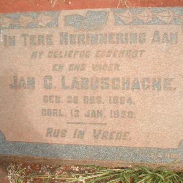 LABUSCHAGNE Jan C. 1884-1950
