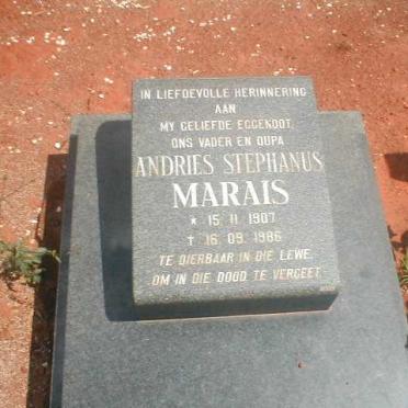 MARAIS Andries Stephanus 1907-1986