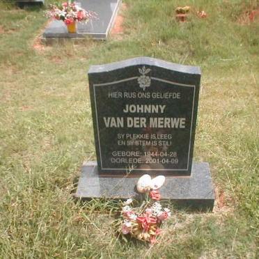 MERWE Johnny, van der 1994 - 2001