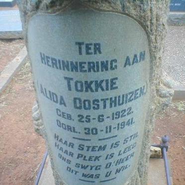 OOSTHUIZEN Alida 1922-1941