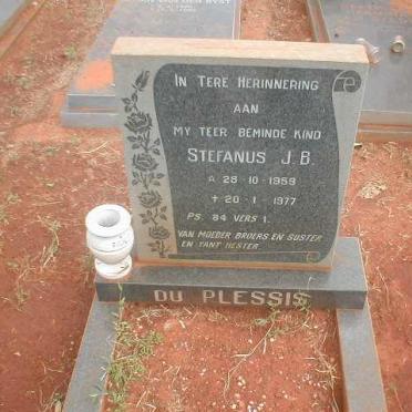 PLESSIS Stefanus J. B., du 1959-1977