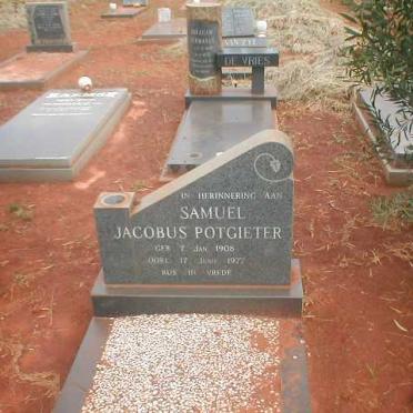 POTGIETER Samuel Jacobus 1908-1977