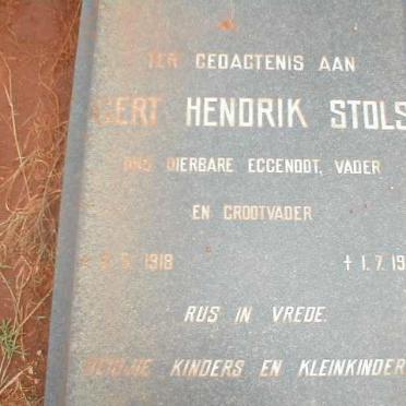 STOLS Gert Hendrik 1918-1976