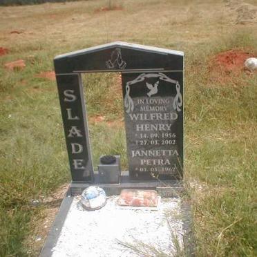 SLADE Wilfred Henry 1956-2002 &amp; Jannetta Petra 1962-