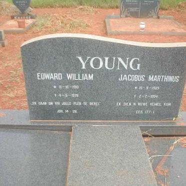 YOUNG Edward William 1910-1978 :: YOUNG Jacobus Marthinus 1909-1994