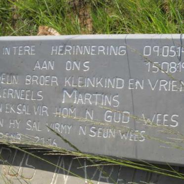 MARTINS Kerneels 1976-1989