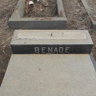 BENADE Mathys Johannes 1882-1966