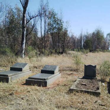 North West, KLERKSDORP district, Dupperspos, Farm 243, farm cemetery _1