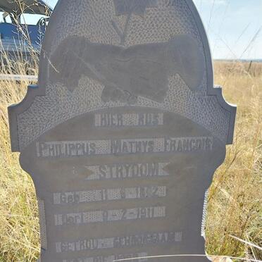 STRYDOM Philippus Mathys Francois 1892-1911